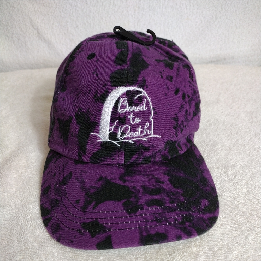 Spirit purple tye-dye snapback hat